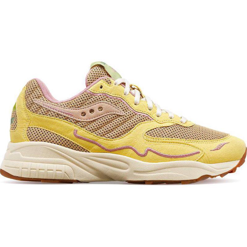 索康尼(SAUCONY)3D网格环保蘑菇系列女鞋休闲百搭可持续发展帆布