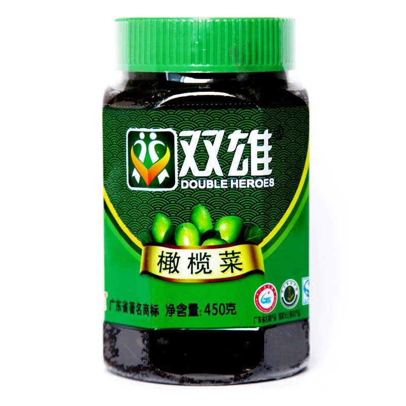 双雄 橄榄菜 450g