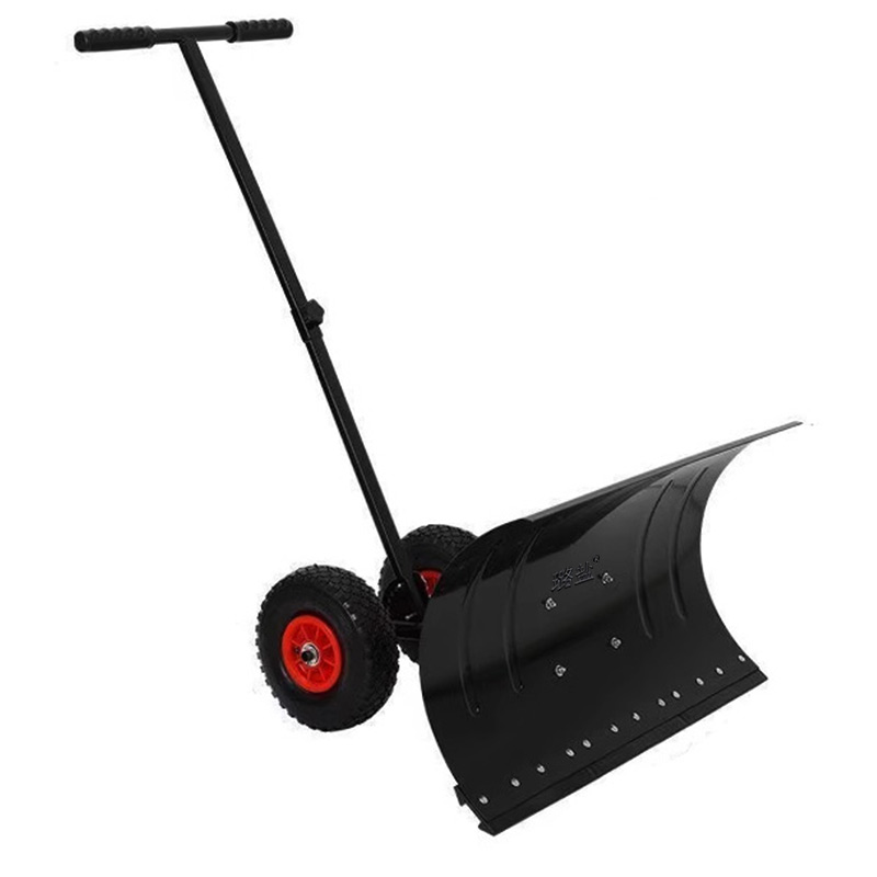 璐盐 除雪车推雪铲 单杆74cm 个高清大图