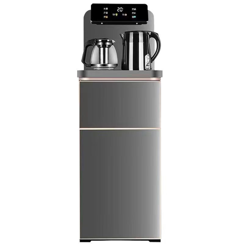 美菱新款高端茶吧机d26/b28家用立式饮水机下置水桶防溢水壶冷热款