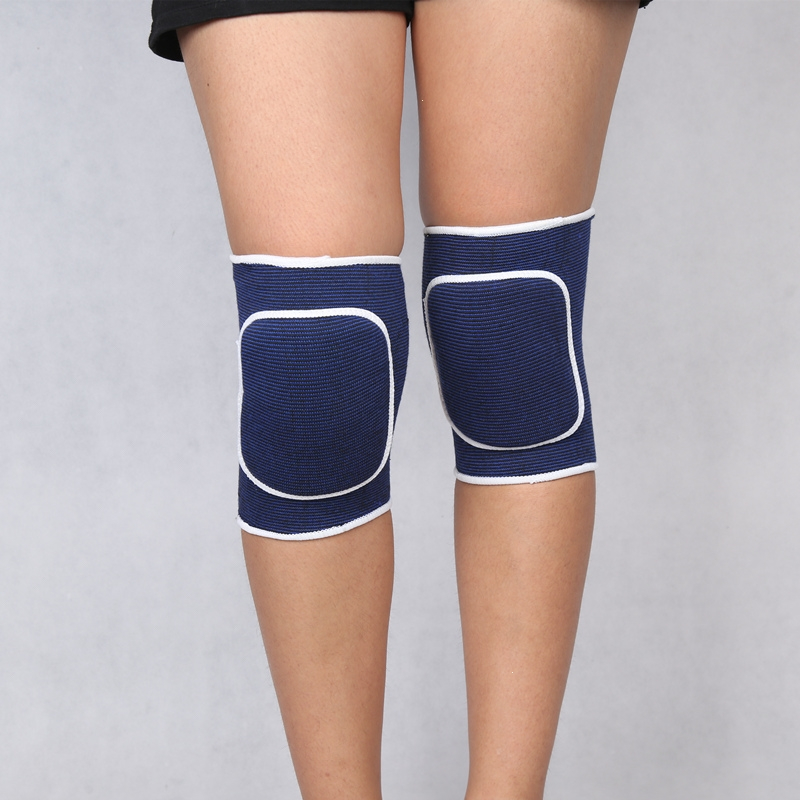 闪电客运动舞蹈护膝夏男女跳舞专用瑜伽轮滑防撞加厚海绵护膝盖视频