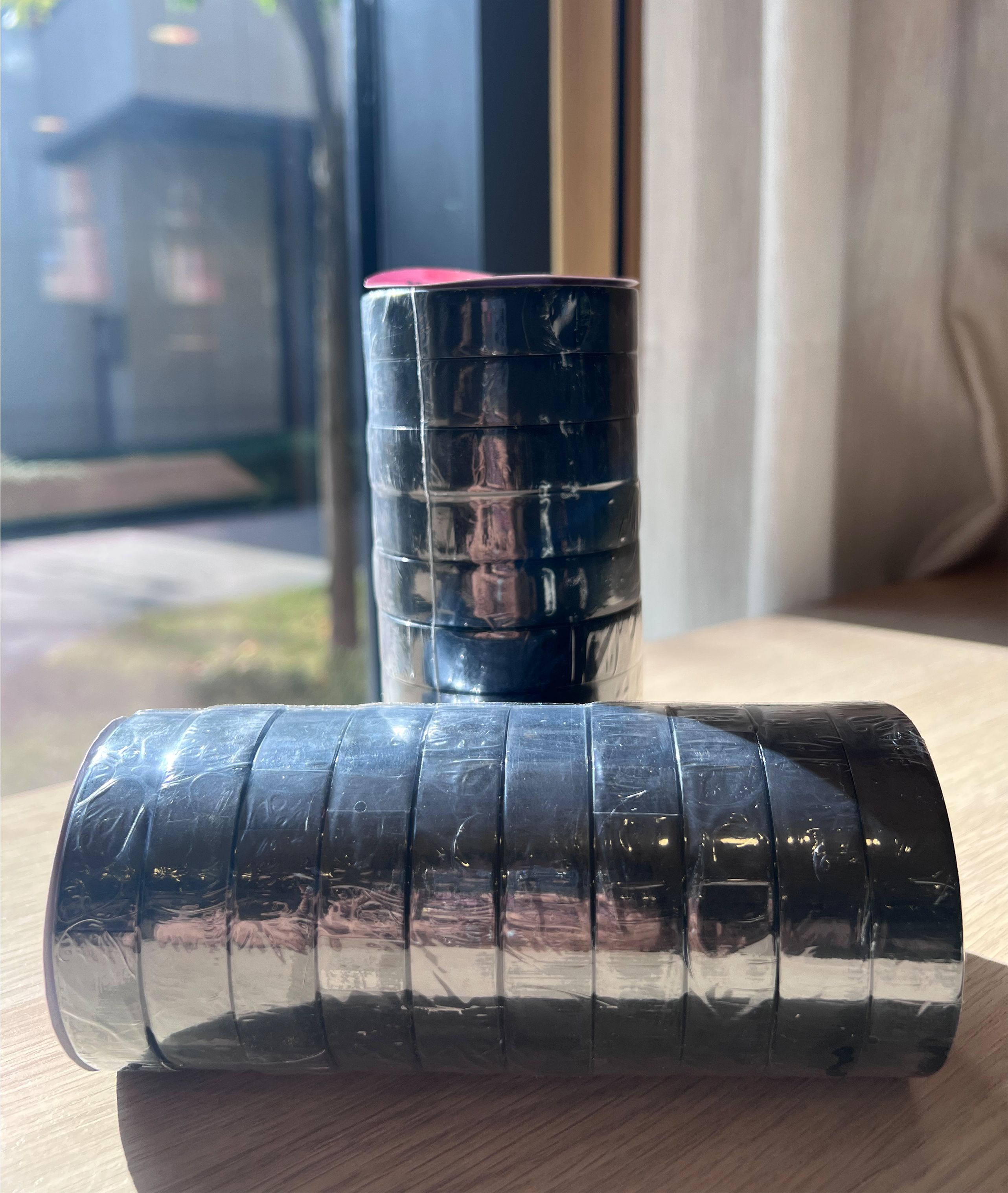 巧思唯 绝缘胶带 16mm*15m 10卷 黑色 筒高清大图