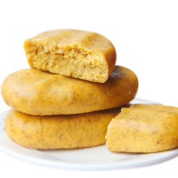 [中华特色]泰安馆 富世康 杂粮饼400g*2袋 熟食 烤饼农家粗粮 馒头 山东特产 华东