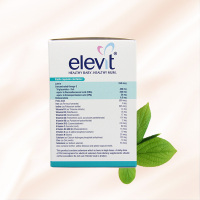 [提高哺乳质量][张歆艺同款]elevit 爱乐维 哺乳黄金素 60片/瓶 澳洲进口叶酸复合维生素 100克