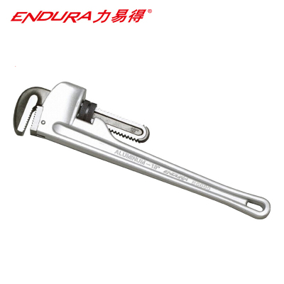 力易得(ENDURA)10英寸铝合金 E5662水管钳管钳子 200mm 1把(货期3-5天)