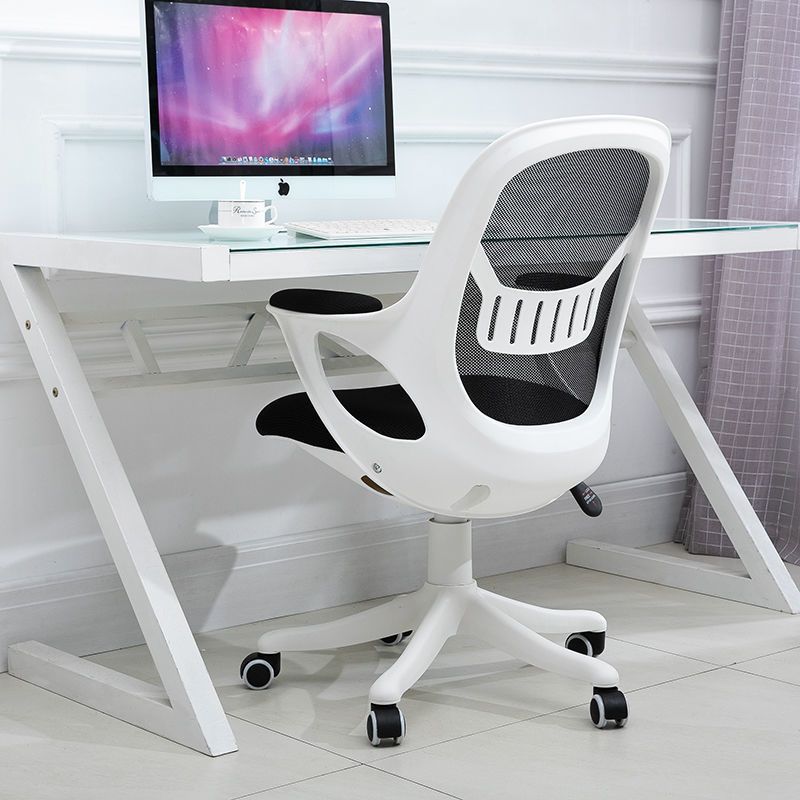 工匠时光家用时尚电脑椅办公网布转椅学生职员椅书房书桌椅子升降旋转