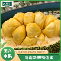[苏鲜生]海南榴莲蜜6-7斤 应季热带新鲜水果手撕软糯香甜湿苞