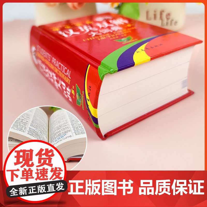2025新版学生实用汉英双解大词典第五版刘锐诚编 初中生高中生英汉汉英互译词典大全工具书英语辞典大学四六级通用中国青年高清大图