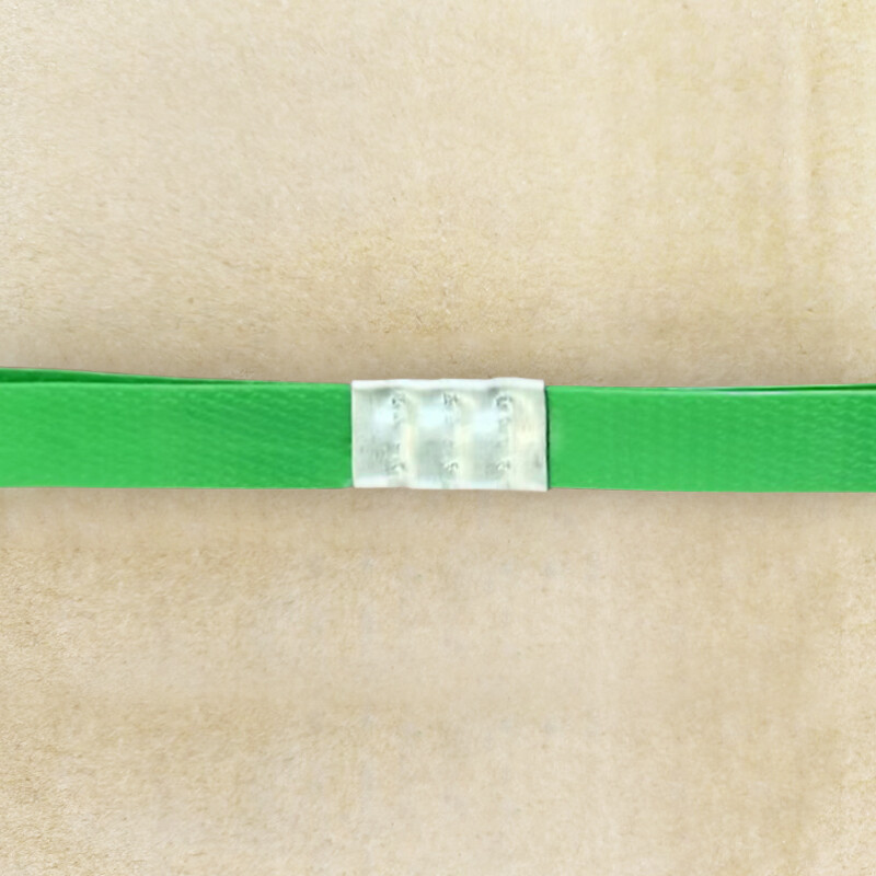 新越昌晖 PET塑钢打包带 包装带 手工打包带塑料带货物捆扎带 约10kg/卷 绿色 E11204-5高清大图