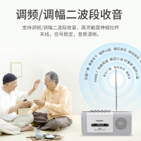 熊猫（PANDA）6502录音机磁带机随身听学生英语学习机 教学用卡带机收录机 便携式磁带播放机 老式怀旧收音机（白色）