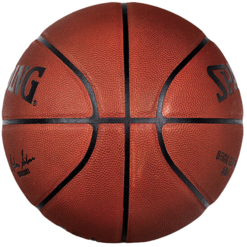 斯伯丁(SPALDING)NBA职业比赛用球室内牛皮篮球7号球74-569Y