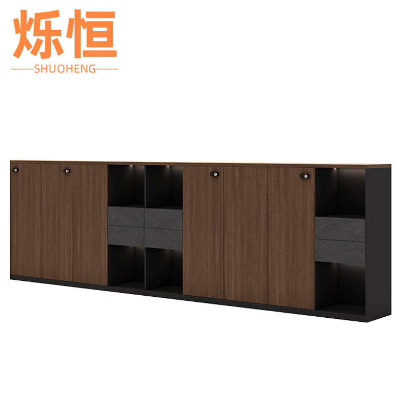 烁恒 矮柜 6抽6门 个高清大图