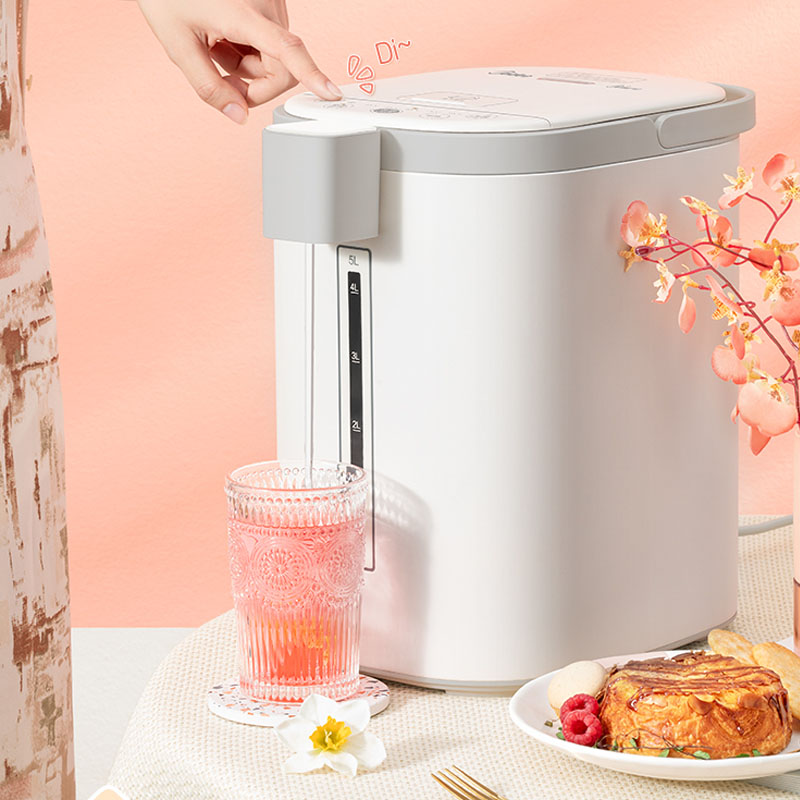 美的(Midea)电水壶MK-SP50E502电热水瓶五段控温5L电水瓶热式饮水机全自动恒温烧水壶家用智能保温高清大图