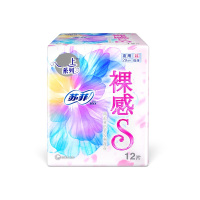 苏菲 极上裸感S 夜用卫生巾290mm 12片