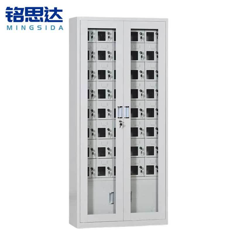 铭思达手机存放柜外玻款40门台图片