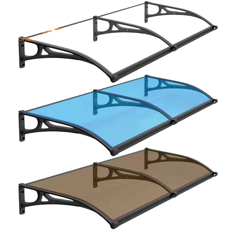 烁恒 铝合金雨棚 定制 平方米高清大图