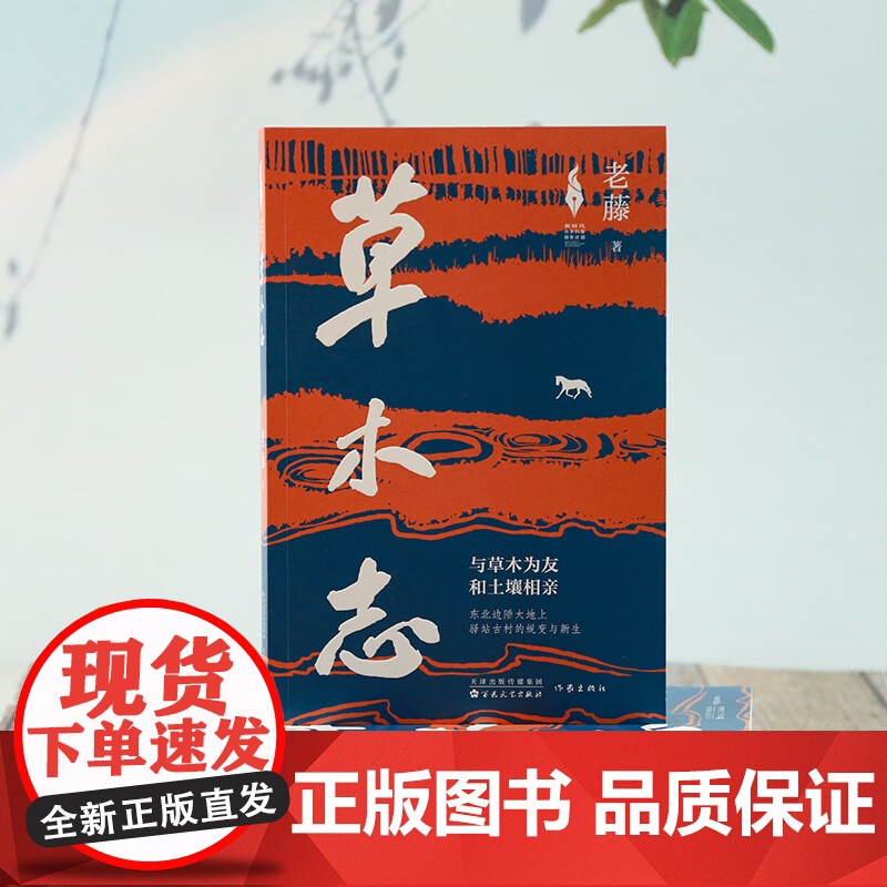草木志 老藤 著 其它小说文学正版图书籍 百花文艺出版社9787530687666高清大图