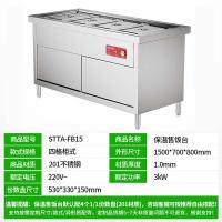 圣托STTA-FB15保温售饭台柜式4格∣默认201大盘/自由配盘单位：台_207