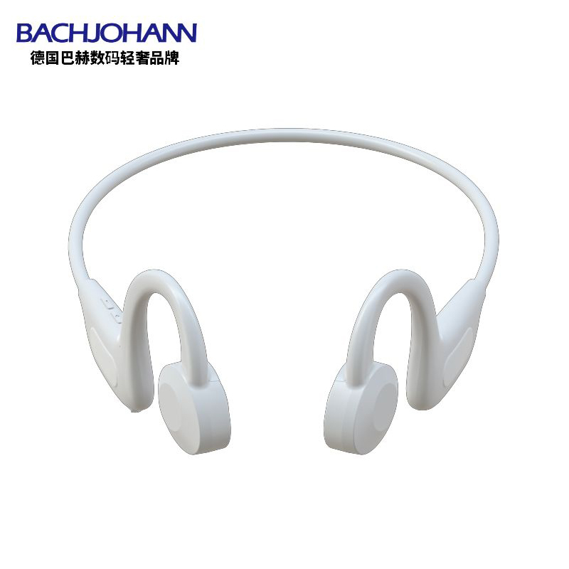 BACHJOHANN德国巴赫BC02气传导蓝牙耳机真无线跑步运动健身骑行防水防汗通话不入耳内8D立体音效
