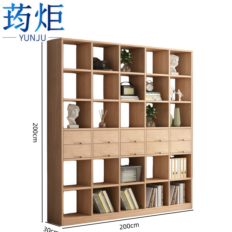 荺炬 书架 五门组