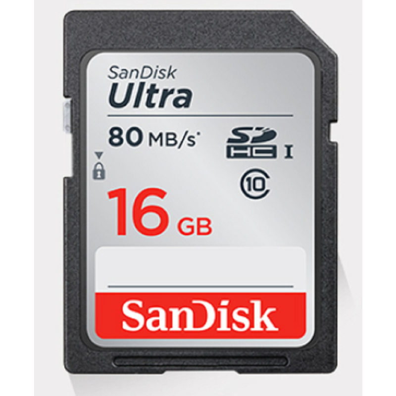 闪迪(SanDisk)存储卡 Class10 SD卡16GB 读速80MB/s