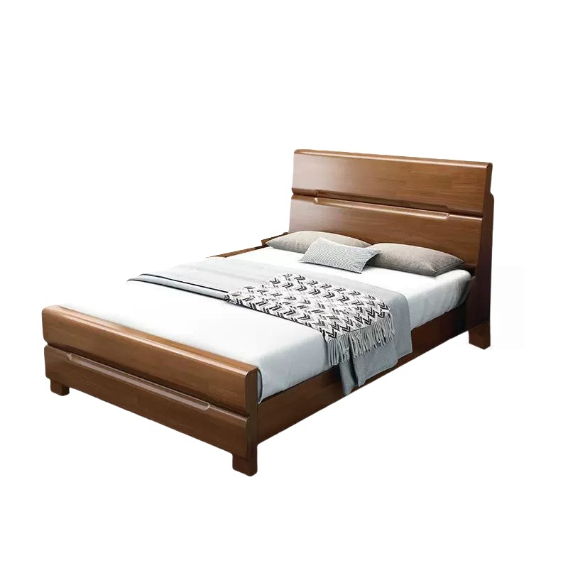 华立伟单人床+床垫1米套高清大图