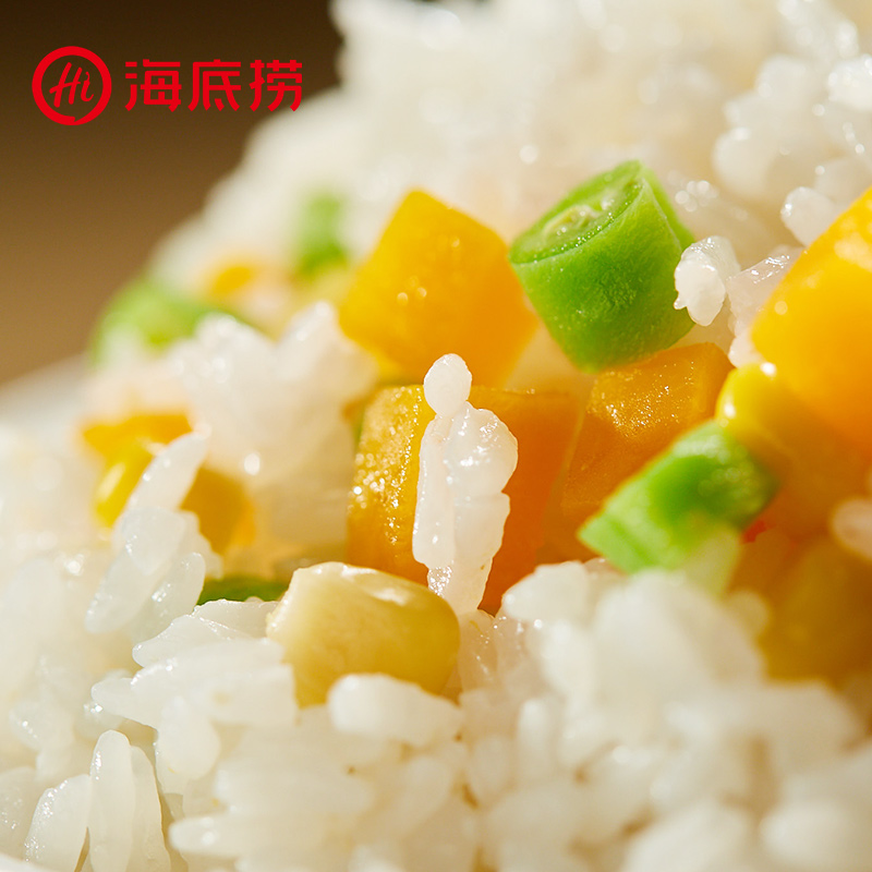 海底捞 瑶柱香菇干拌饭137g*2 方便速食 方便米饭 懒人食品 新老包装随机发货高清大图