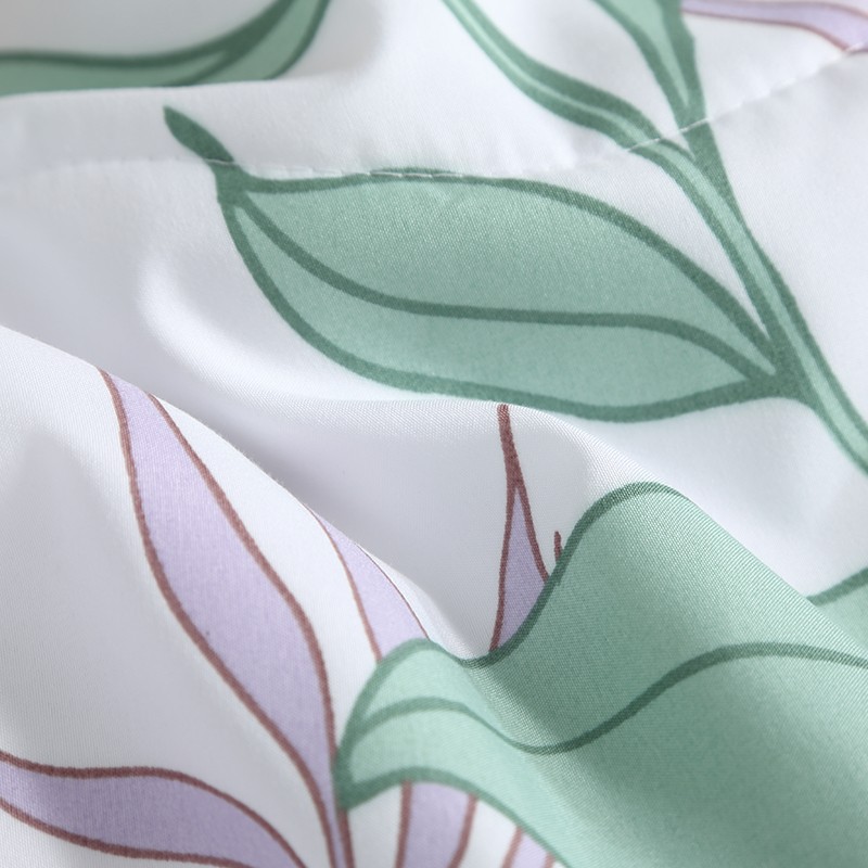 富安娜 (FUANNA) 轻灵花舞 七孔抗菌印花夏被 203*229cm高清大图