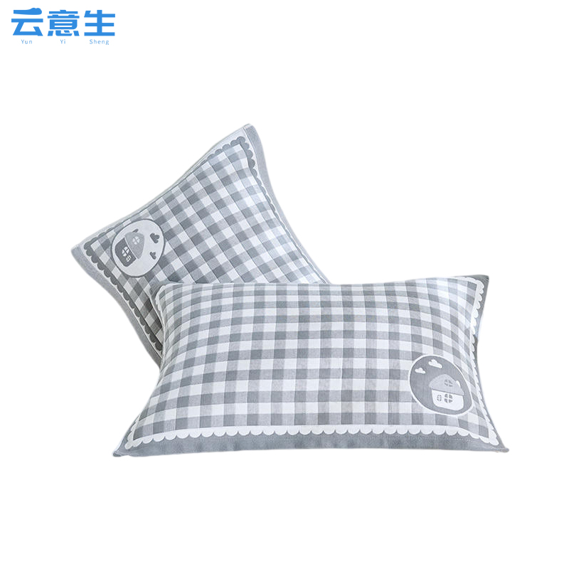 云意生 枕巾 纯棉 50*80cm/对高清大图