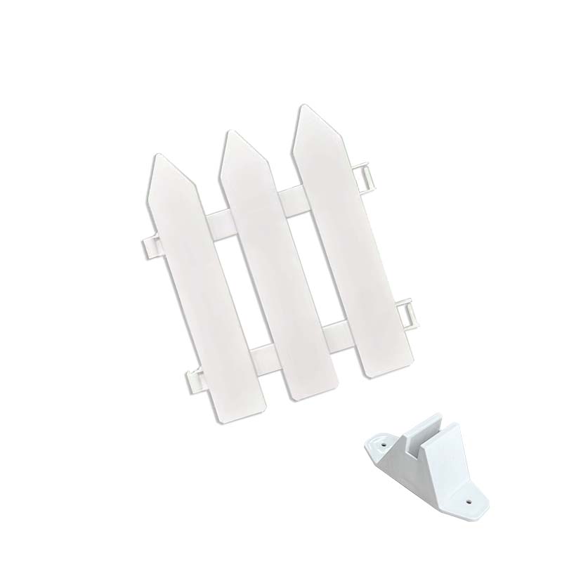 安虎 pvc草坪护栏 底座款17*20cm(尖头) 件高清大图