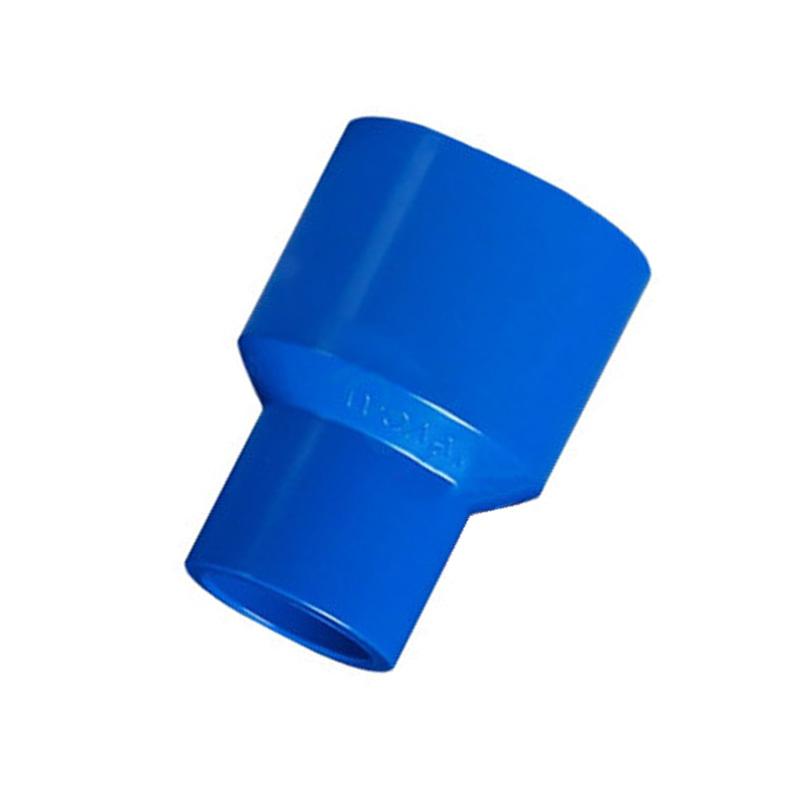联塑 PVC-U 蓝色给水异径套 50*25 10个/包(单位:包)货期7天高清大图