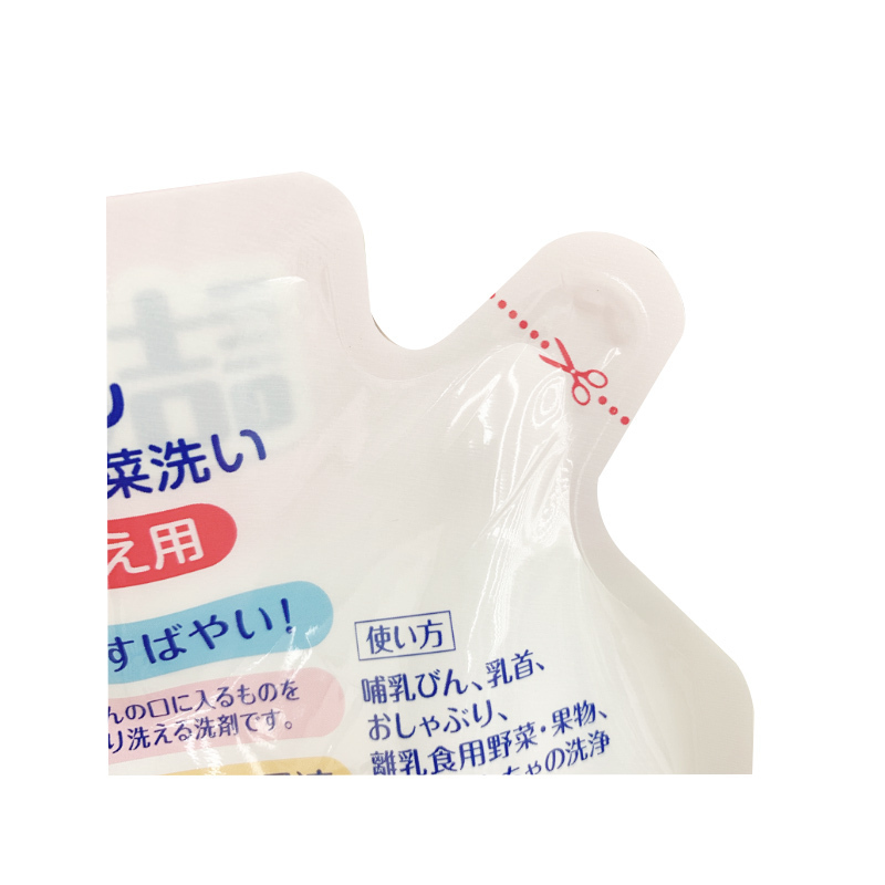 贝亲100%食品成分奶瓶和蔬菜清洁剂 700ml 替换装