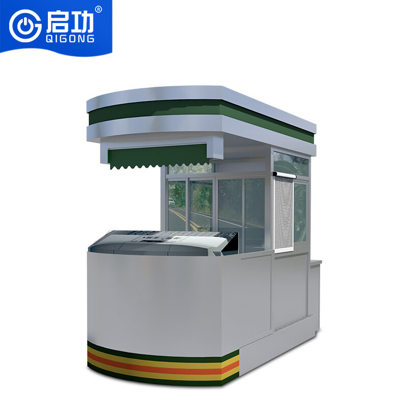 启功迷彩防弹岗亭站岗保卫亭可移动执勤室成品岗亭 QG-DZGT04