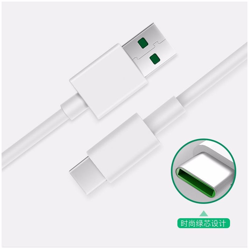 适用oppo reno2/z闪充充电器头vooc闪充头闪充数据线|1米闪充线-type
