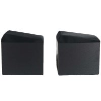 Onkyo/安桥 SKH-410 杜比认证全景声扬声器 反射式AV音箱2.0声道环绕音箱音响 黑色 一对