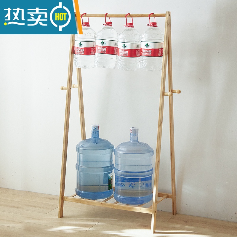 敬平衣架落地卧室衣服家用晾衣架置物置衣架简易北欧架子挂衣架衣帽架 单层60cm衣帽架高清大图