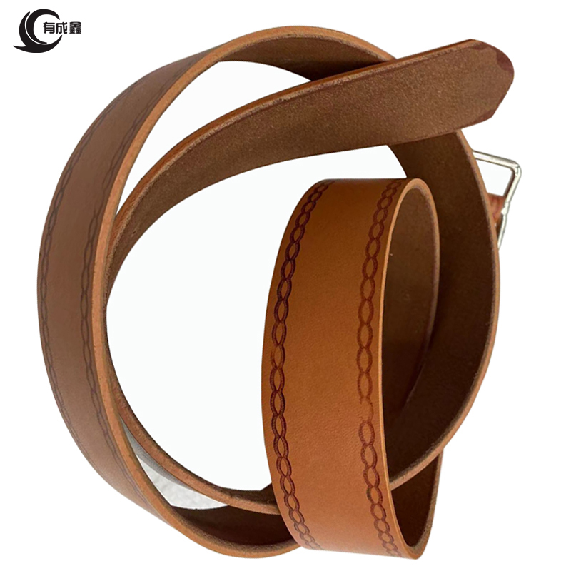 有成鑫 纯牛皮款 电工皮带 条高清大图