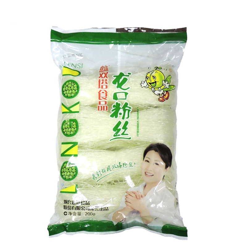 [苏宁易购超市]双塔绿豆贝贝粉丝200g