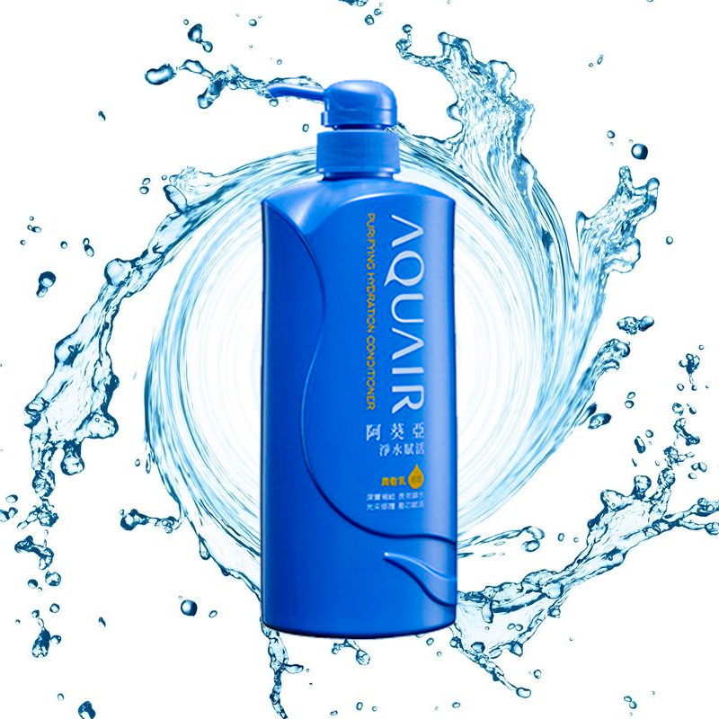 资生堂(Shiseido)旗下 AQUAIR 水之密语 净澄水活护发素 600ml