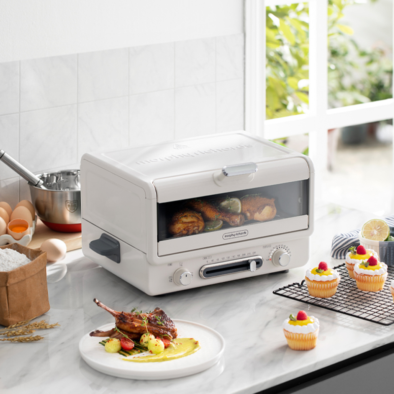 摩飞电器(MORPHY RICHARDS)多功能电烤箱12L MR8800白色