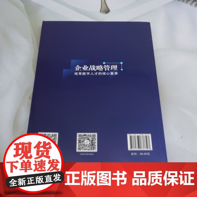 企业战略管理:培育数字人才的核心素养高清大图