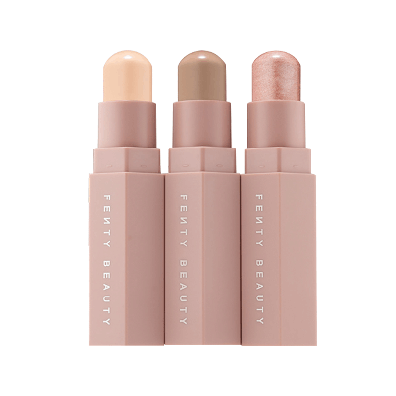 Fenty Beauty蕾哈娜高光液修容棒鼻影 新旧包装 提亮遮瑕立体V脸瘦脸轮廓线 遮瑕 Amber修容棒图片