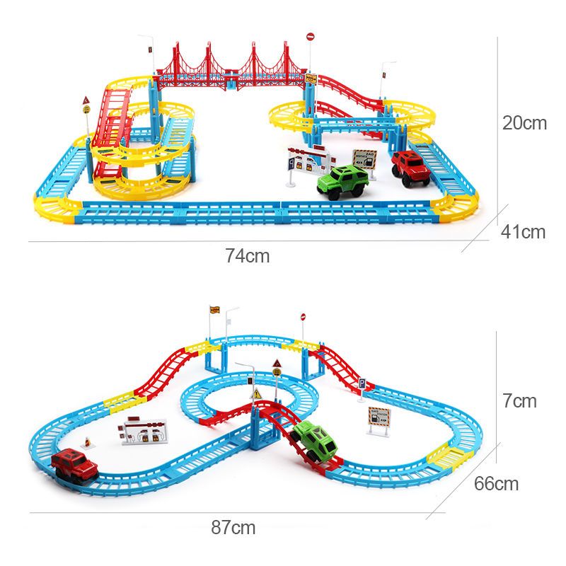 托马斯轨道火车套装儿童玩具电动轨道车拼装益智玩具汽车生日礼物
