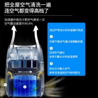 万途(WANTU)QT-JS2012无雾加湿器净化器家用轻音卧室空调房孕妇婴儿除菌空气净化加湿一体机冷蒸发室内大容量纯净