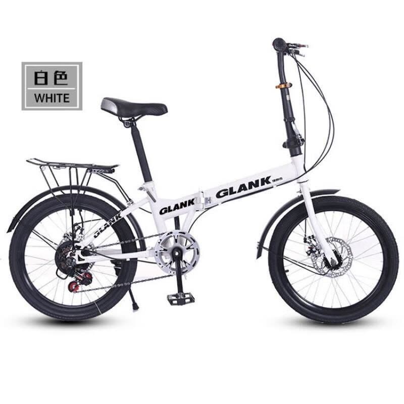 新款免安装折叠自行车成人男女便携碟刹20寸变速图片