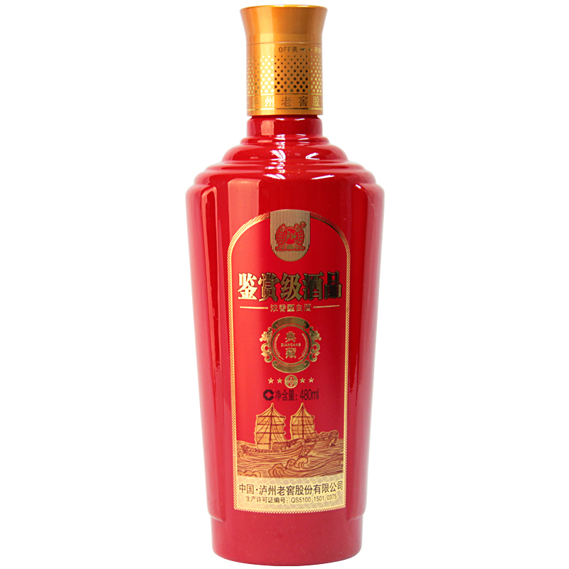 泸州老窖 出品 鉴赏级酒品 典藏A6 浓香型白酒 52度 480ml*2 双瓶装