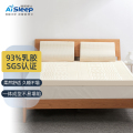 睡眠博士（AiSleep）床垫泰国进口乳胶床垫可折叠榻榻米双人床垫93%含量EGS认证 床垫 93%乳胶·90*190*5cm