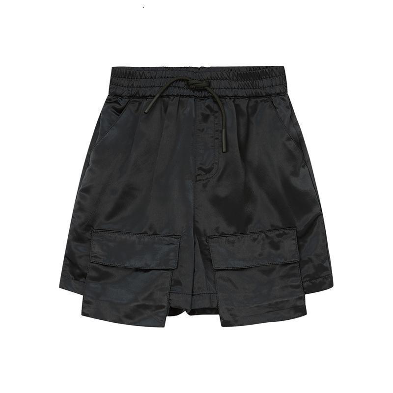 [1件3折价:49.5]米喜迪mecity童装夏季新款男童时尚廓形多袋中裤裤子