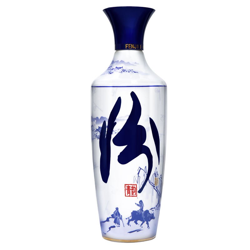 汾酒大师 青花清韵 42度 500ml单瓶 清香型白酒