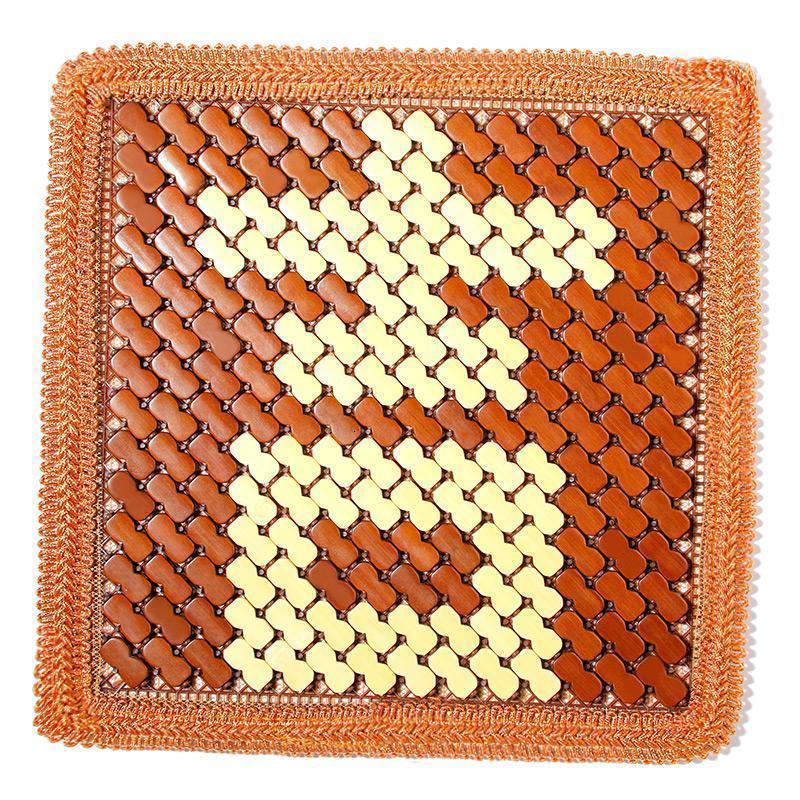 家柏饰(CORATED)夏季麻将凉席椅子竹坐垫夏天透气学生办公室椅垫座垫凳子屁股垫子高清大图